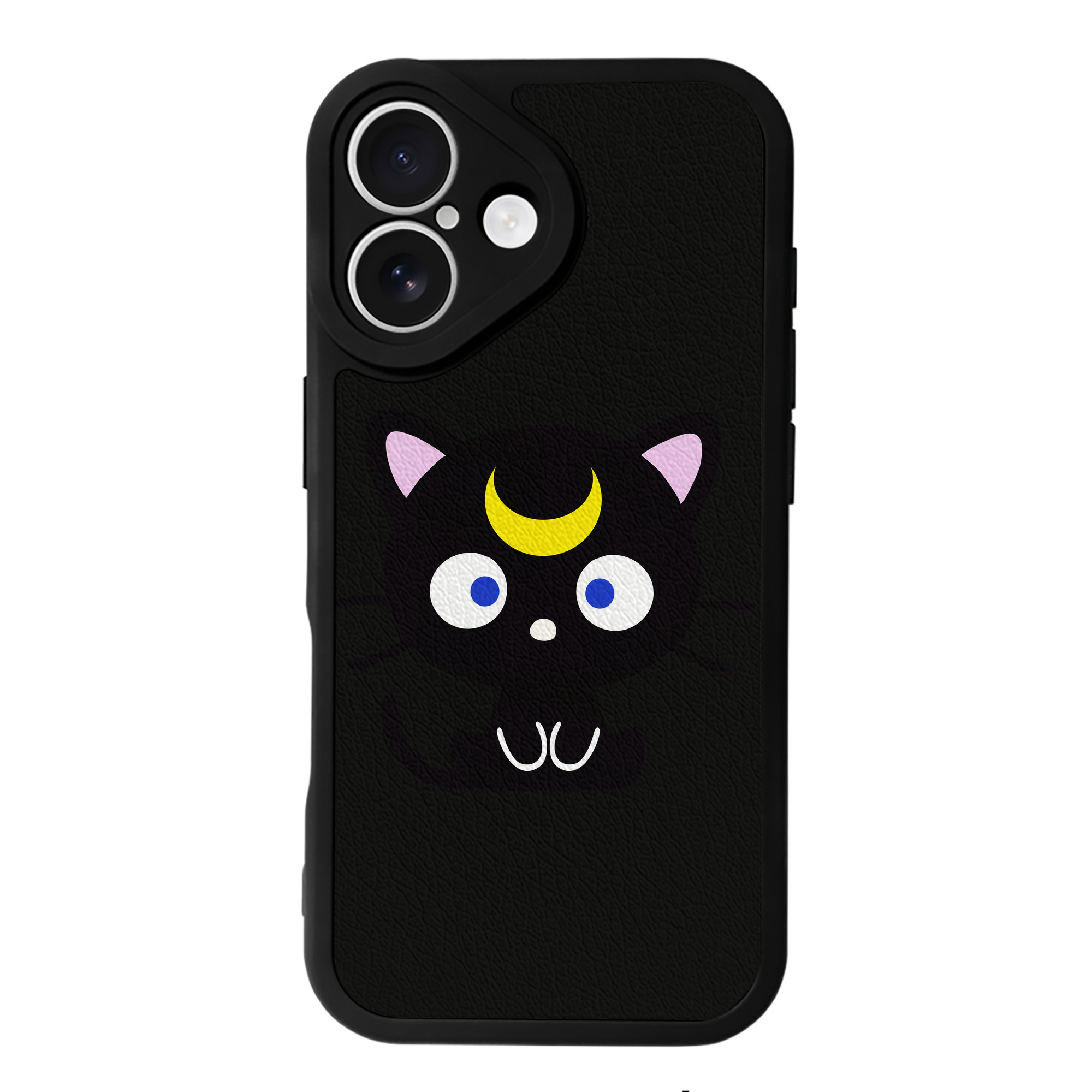 （画像用） 美少女戦士セーラームーン Sailor Moon 【iPhone 16シリーズ対応】シリコンスマホケース（レザー調） 材質：シリコン